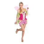 Roze fee kostuum, Verzenden, Nieuw, Feestartikel