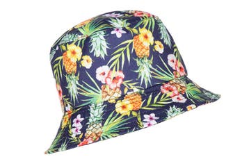 Vissershoedje Hawaii Ananas Flowers, Ophalen of Verzenden, Nieuw