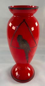 Vaas - Glas - Tango-vaas, Bohemen, Antiek en Kunst
