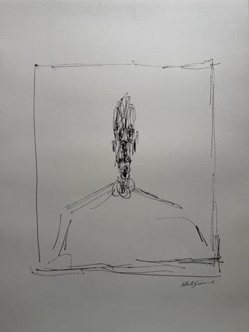 Alberto Giacometti (1901-1966) - Le buste à la fenêtre, Antiek en Kunst