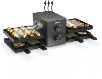 Princess 162660 Raclette Purify 8 personen - Met ingebouwde, Ophalen of Verzenden, Nieuw, Princess