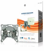 Hirschmann EDC 1000 shop Wandcontactdoos RTV, Ophalen of Verzenden, Nieuw, Stopcontact