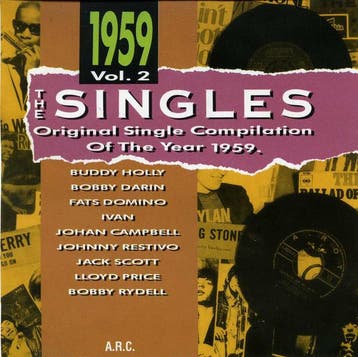 Various - The Singles-Original Single Compilation Of The Yea, Ophalen of Verzenden, Gebruikt
