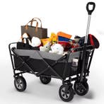Nieuw Opvouwbare Bolderkar, Verstelbare Handgreep, Zijvakken, Caravans en Kamperen, Bolderkarren, Verzenden, Opvouwbaar, Nieuw