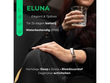 NOLATR Eluna - Activity Tracker - Stappenteller, Verzenden, Nieuw, NOLATR
