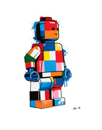 Chris Boyle (1977) - Lets Go Lego 1 - 1/5 + COA, Nieuw