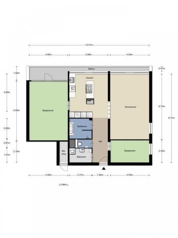 Te Huur 3 Kamer Appartement Klaverlaan In Arnhem, Gelderland, Direct bij eigenaar, Appartement, Arnhem
