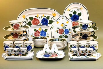 Villeroy & Boch «Bauernblume» 6 personen - Ontbijtservies