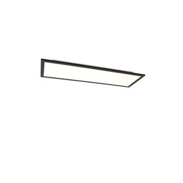 LED paneel zwart 80 cm incl. LED met afstandsbediening -, Huis en Inrichting, Lampen | Plafondlampen, Verzenden, Nieuw, Kunststof