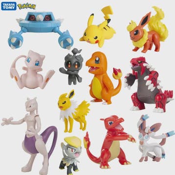 Pokemon Figuren Collectie: Pikachu, Eevee, Charmander, Mewtw, Verzenden, Nieuw