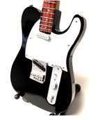 Miniatuur replica Fender Telecaster gitaar - Bob Dylan, Ophalen of Verzenden, Nieuw, Pop, Beeldje of Miniatuur