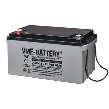 VMF DC86-12 AGM Deep Cycle accu 12V, 86 Ah, T6, origineel, Verzenden, Nieuw