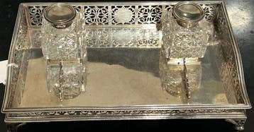 Mappin & Webb - Joseph & Horace Savory - Inktpot - Calamaio