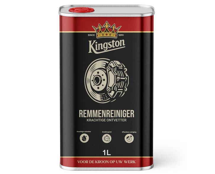 Kingston remmenreiniger 1 liter, blik met schenkdop, Auto diversen, Onderhoudsmiddelen, Verzenden