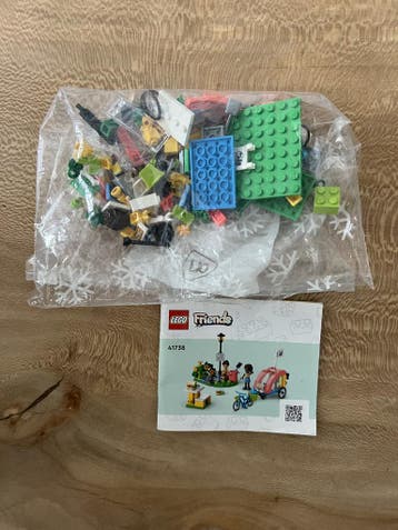 LEGO Friends Honden reddingsfiets Speelgoed met Pup 41738, Zo goed als nieuw, Complete set, Lego, Friends