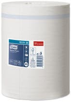 Tork Advanced poetspapier 1-lgs wit 275 mtr x  24.5 cm - 6 r, Verzenden
