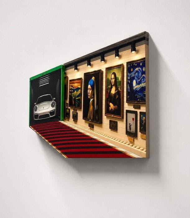 Moabit - Exit Through The Gift Shop X Reverspective Illusion, Antiek en Kunst, Kunst | Designobjecten