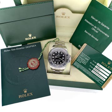 Rolex Sea-Dweller Deepsea 116660; Automatisch Heren Horloge, Overige merken, Gebruikt, Polshorloge, Overige materialen