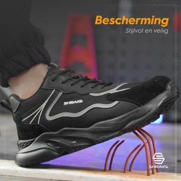 Shraks Moda Veiligheidsschoenen 45 - Werkschoenen voor Dames, Ophalen of Verzenden, Zo goed als nieuw