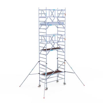 Rolsteiger Professional 90x190 7,2m werkhoogte vrijstaand, Verzenden, Nieuw, Rolsteiger of Kamersteiger, 5 meter of hoger