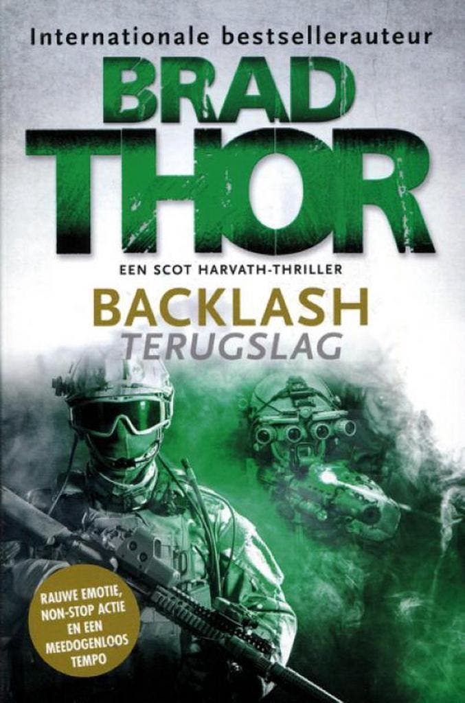 Backlash (terugslag) 9789045216508 Brad Thor, Boeken, Literatuur, Zo goed als nieuw, Verzenden
