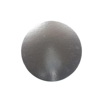 Taartkarton Zilver/Wit Ø22cm 50st., Verzenden, Nieuw
