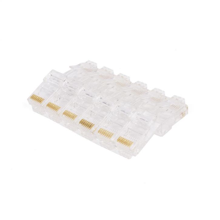 Benson Netwerkpluggen Cat5 - UTP RJ45 - Crimp - 12 stuks, Computers en Software, Overige Computers en Software, Nieuw, Ophalen of Verzenden