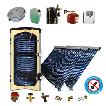 CV verwarming en tapwater zonneboiler 300L+2x Prisma Pro 24, Verzenden, Nieuw