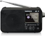 Radio op batterijen - Draagbare radio - DAB+ & FM - Zwart -, Verzenden, Zo goed als nieuw