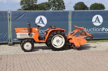 Veiling: Minitractor Kubota ZB1600 Diesel 16pk Met Grondfree, Gebruikt, Tot 2500, Tot 80 Pk, Ophalen