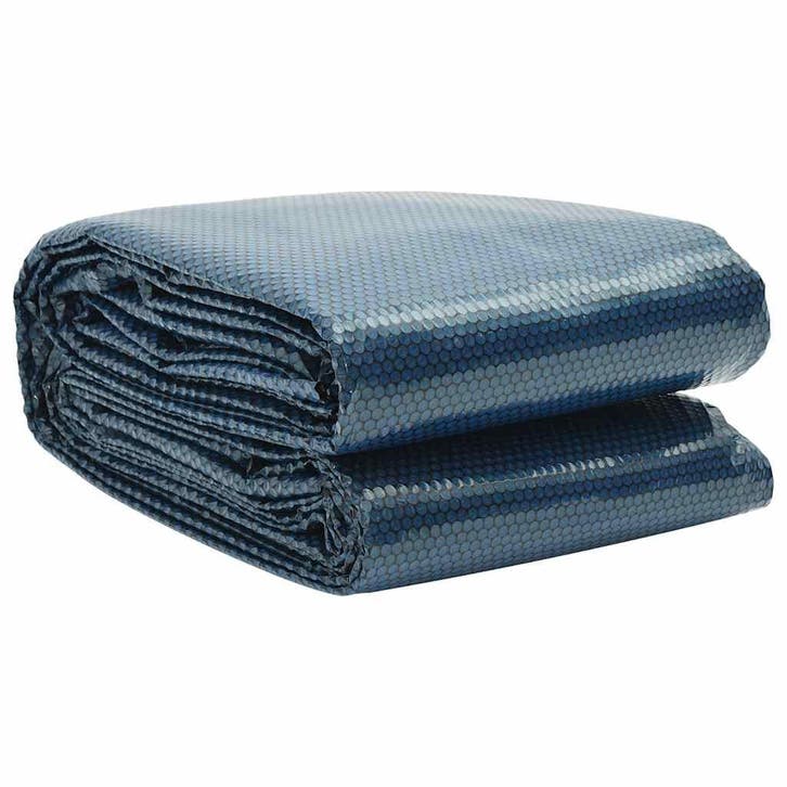 vidaXL Zwembadfolie solar drijvend 356 cm PE zwart en blauw, Tuin en Terras, Zwembad-toebehoren, Nieuw, Verzenden