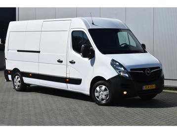 Zakelijke lease - Opel Movano bestel 2.3 Turbo L3H2, Stof, Gebruikt, Regensensor, Wit