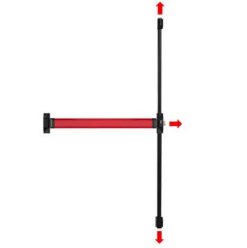 CISA paniekbalk 840 mm ALPHA touch 3-punts sluitend, Verzenden, Nieuw