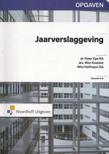 Jaarverslaggeving, 9789001834531, Verzenden, Zo goed als nieuw, HBO