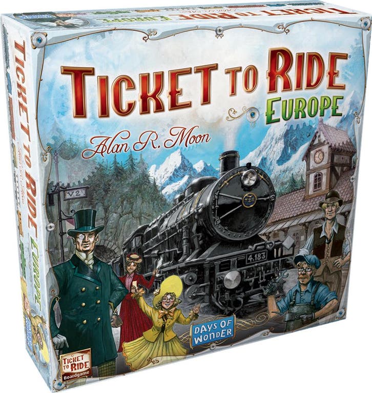 Ticket To Ride Europa | Days Of Wonder - Gezelschapsspellen, Hobby en Vrije tijd, Gezelschapsspellen | Bordspellen, Nieuw, Verzenden