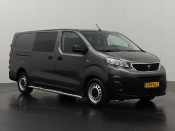 Peugeot Expert 2.0BlueHDI 120 Long Premium Dubbele Cabine, Stof, Gebruikt, Euro 6, Overige kleuren