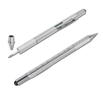 DrPhone SX Pro V8 - 5-in-1 Stylus Pen met Balpen, Waterpas,, Verzenden, Nieuw