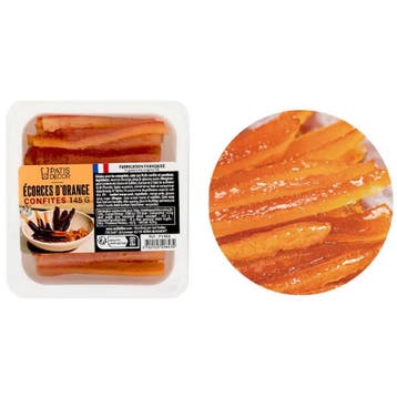 Patis Decor Gekonfijte Sinaasappelschil Reepjes 145g, Verzenden, Nieuw