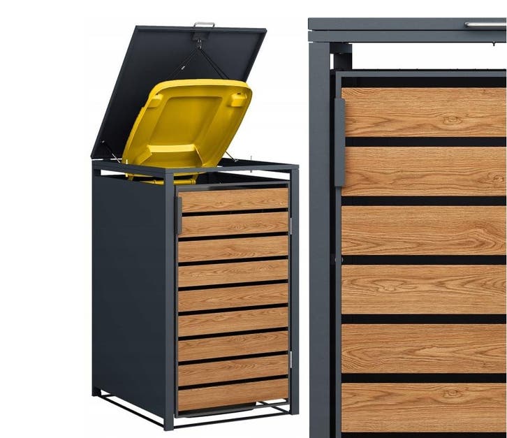 Container ombouw | 68x80x116cm | A-kwaliteit | Beste Prijs, Tuin en Terras, Bergingen en Tuinkasten, Nieuw, Kunststof, Containerberging