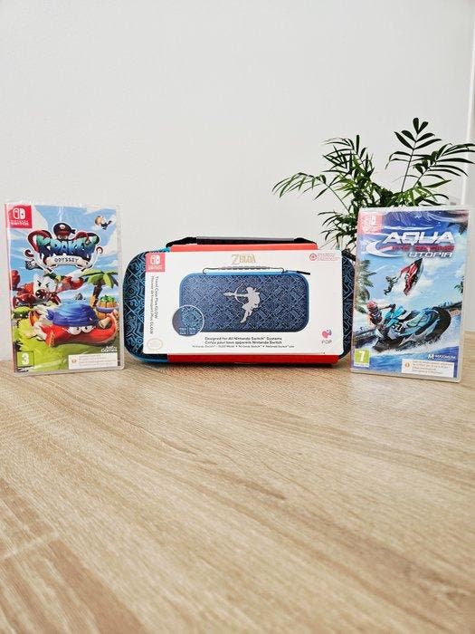 Nintendo - Switch - Zelda Link Glow in The Dark + Kraken, Spelcomputers en Games, Spelcomputers | Overige Accessoires