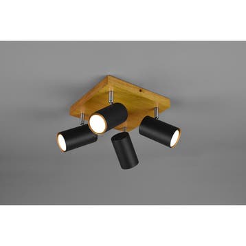 LED Plafondspot - Trion Milona - GU10 Fitting - 4-lichts -, Huis en Inrichting, Metaal of Aluminium, Nieuw, Ophalen of Verzenden