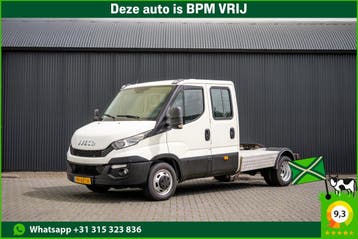 Iveco Daily 3.0L 40C17 | 7-Zits | 170 PK | Be-Trekker 9 Ton, Euro 5, Stof, Gebruikt, Zwart