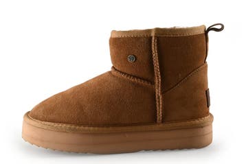 Warmbat Boots in maat 37 Cognac, Overige kleuren, Verzenden, Overige typen, Zo goed als nieuw