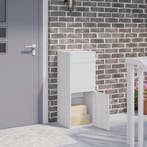 vidaXL Pakket inwerp box met opslag Wit 41 x 38 x 103 cm, Verzenden, Nieuw