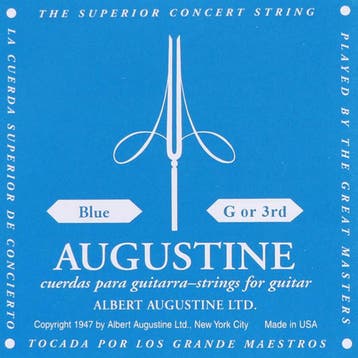 Augustine AUCLA-3 G-3 snaar, clear nylon, regular tension, Muziek en Instrumenten, Ophalen of Verzenden, Nieuw