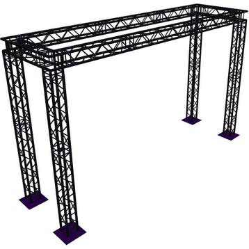 Altura FA34-CAR-6.5x2x4-BK carré vierkant-truss 6.5 x 2 x 4, Verzenden, Nieuw