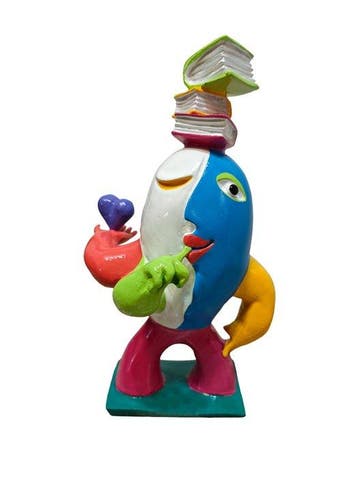 Ripollés (1932) - sculptuur, Talento - 33 cm - Hars - 2024, Antiek en Kunst