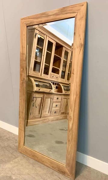 Spiegel met gladde lijst -  110 cm x 70 cm, Ophalen of Verzenden, Nieuw