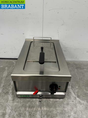 RVS Friteuse frituur 8 liter 400V Horeca, Ophalen of Verzenden, Gebruikt