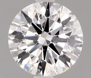 1 pcs Diamant (Natuurlijk) - 1.33 ct - Rond - E - SI1 -, Sieraden, Tassen en Uiterlijk, Edelstenen, Nieuw